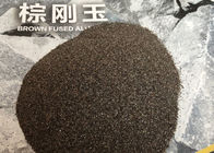 Υψηλής πυκνότητας καφετιές λιωμένες λειαντικές πρώτες ύλες άμμου αμμόστρωσης F24 F30 F36 αλουμίνας λειαντικές