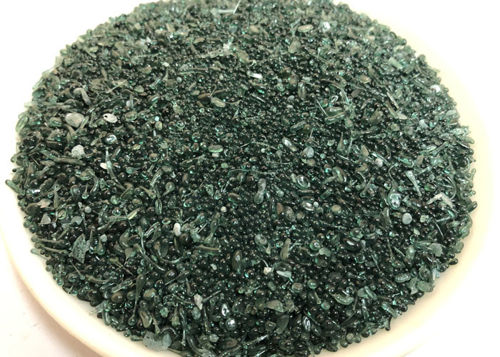 Άμορφος μη κρυστάλλινος SGS ελαφρύς γκρίζος επιταχυντών συγκεκριμένων μιγμάτων - πράσινη σκόνη